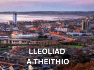 Lleoliad a Theithio