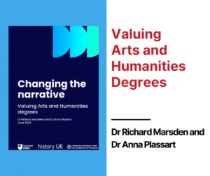 Changing the narrative: Valuing Arts and Humanities degrees
